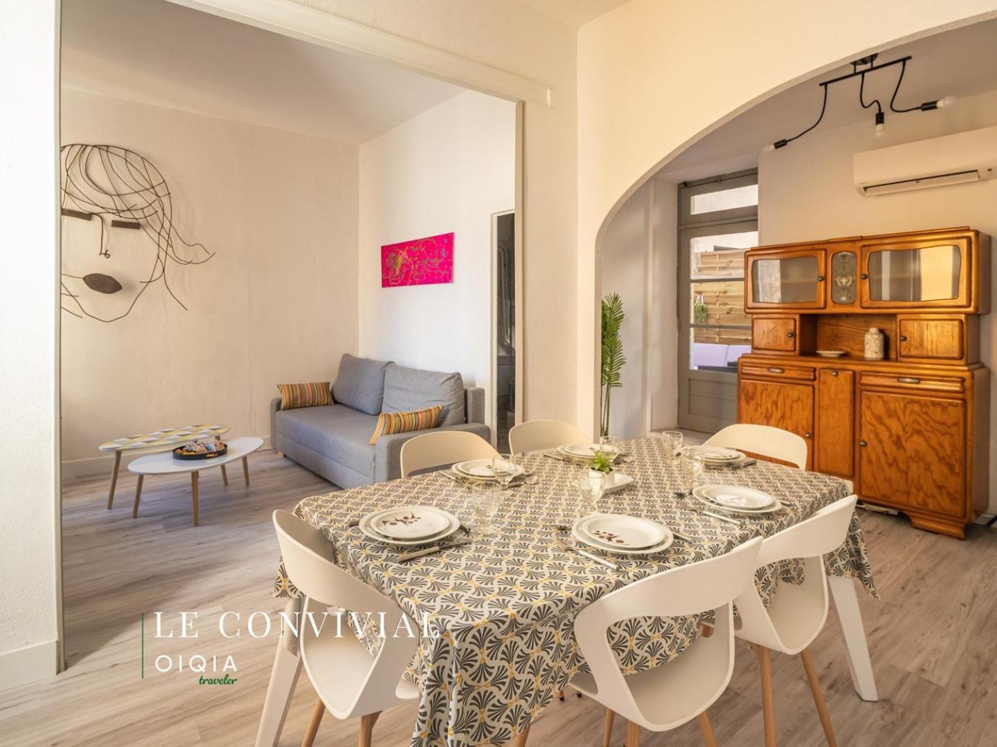 Le Convivial ~ Climatisation ~ Terrasse ~ Halles Narbonne Exterior photo